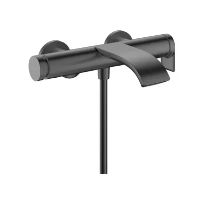 Hansgrohe Vivenis - vannas maisītājs, hroms melns birstēts 75420340