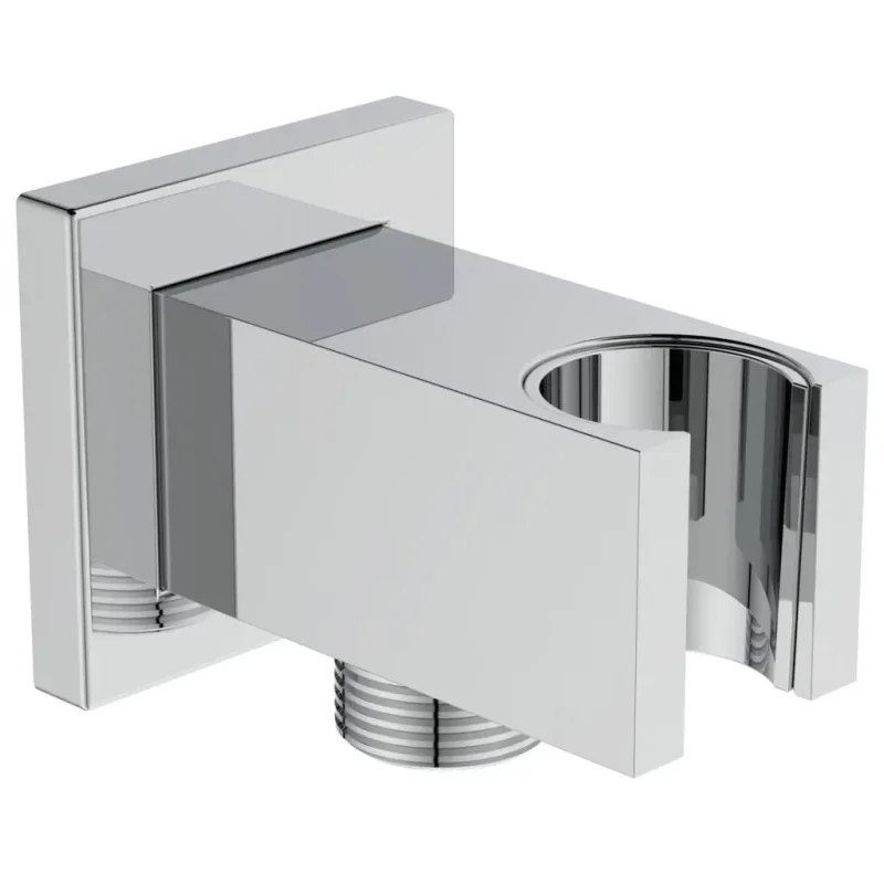 Ideal Standard Idealrain Atelier - sienas pieslēguma līkums ar turētāju, hroms BC771AA