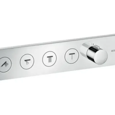 Axor ShowerSolutions - termostata dušas maisītājs Select 600/90 - zemapmetuma 4 patērētājiem, hroms 18357000