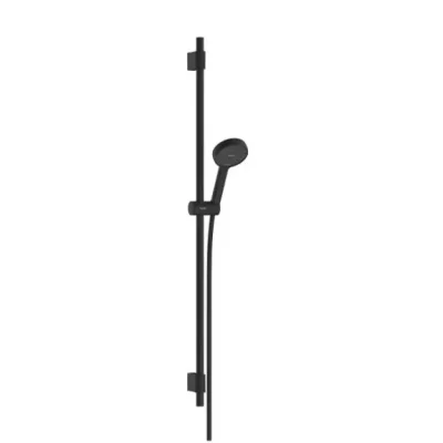 Hansgrohe Activera Select S - rokas dušas, stieņa un šļūtenes komplekts, 2 strūklas veidi, EcoSmart, matēti melns 28050670