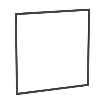 Geberit ONE - pārseguma rāmis 600x930 mm, Geberit ONE iebūvējamam spoguļskapim, melns matēts 505.841.00.3