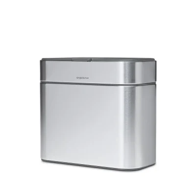 Simplehuman atkritumu tvertnes - atkritumu tvertne 4 l, nerūsējošais tērauds CW1645