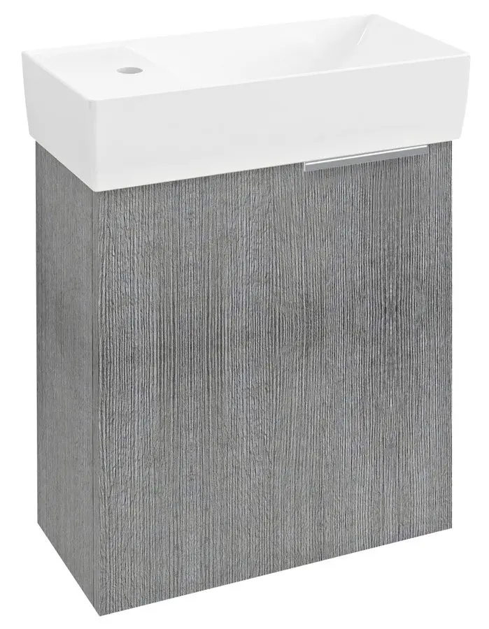 Sapho Latus - izlietnes skapītis 44x50x22 cm, sudraba ozols LT090-1111