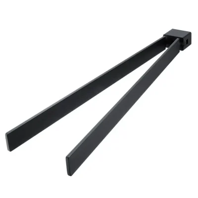 Nimco Kibo - dvieļu turētājs, grozāms, 38 cm, matēti melns Ki-14096-90