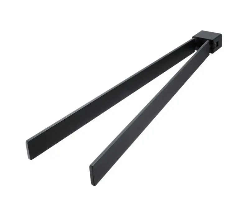 Nimco Kibo - dvieļu turētājs, grozāms, 38 cm, matēti melns Ki-14096-90