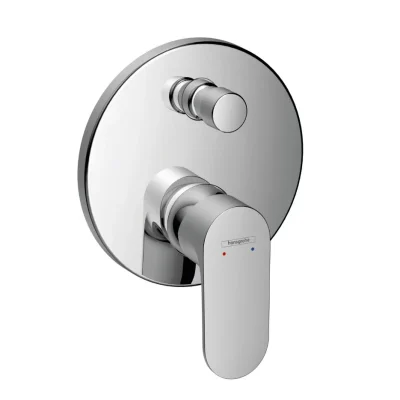 Hansgrohe Rebris S - zemapmetuma vannas maisītājs, hroms 72467000