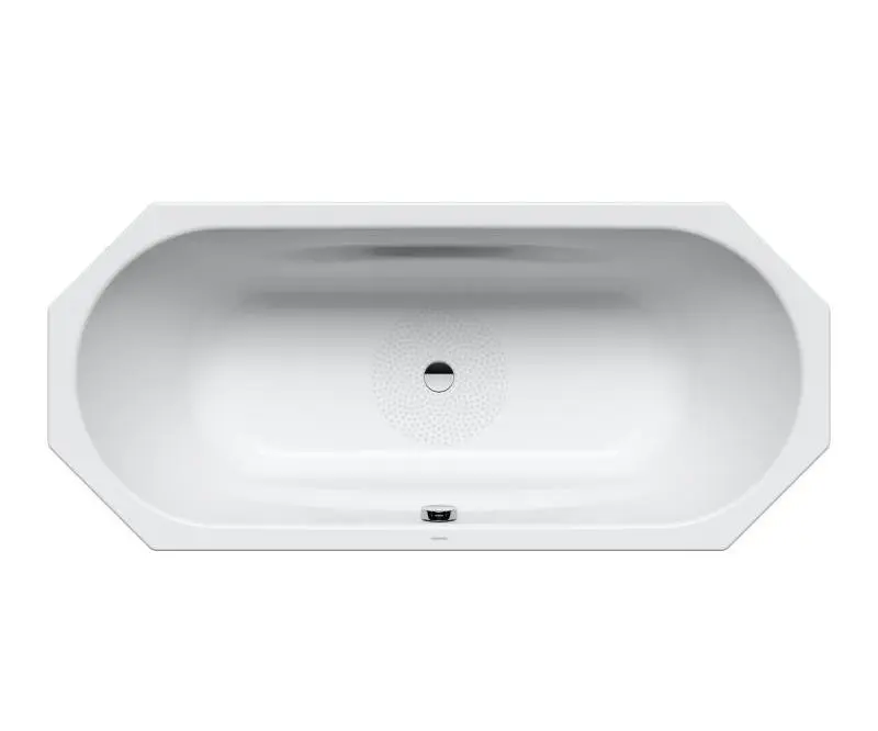 Kaldewei Ambiente - vanna Vaio Duo 8 953, 180x80 cm, pērļu efekts, neslīdoša, balta 233330003001