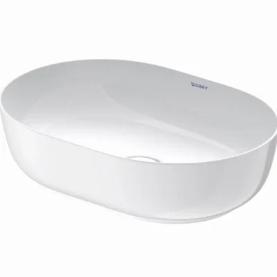 Duravit Luv - uzliekamā izlietne 500x350, bez pārplūdes, balta 0379500000