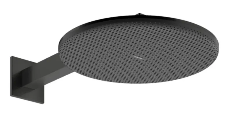 Hansgrohe Raindance Alive S - galvas duša, diametrs 30 cm, 2 strūklu veidi, birstēts melns hroms 24540340