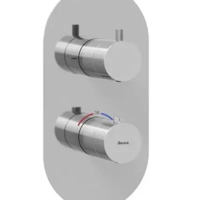 Ravak Espirit - zemapmetuma termostata maisītājs 2 patērētājiem, hroms X070206