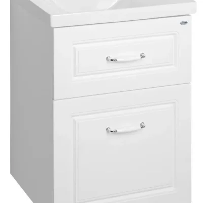 Aqualine Favolo - izlietnes apakšskapis 52x73x44 cm, balts matēts FV255
