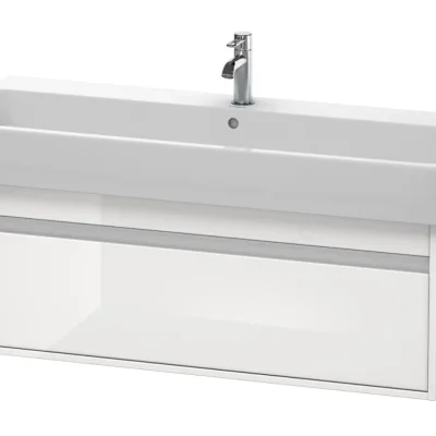 Duravit Ketho - izlietnes skapītis 41x115x44 cm, 1 atvilktne, balts spīdīgs KT668902222