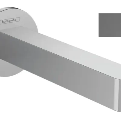 Hansgrohe Finoris - vannas izteka, hroms melns birstēts 76410340
