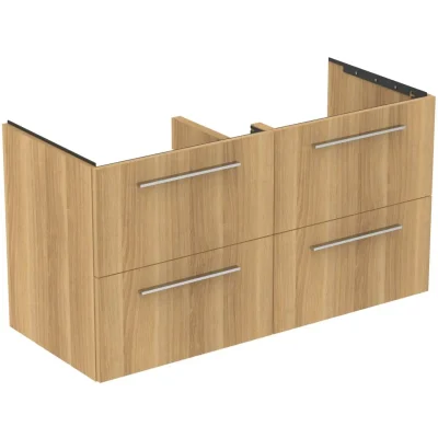 Ideal Standard i.Life B - izlietnes apakšskapītis 120x63x51 cm, 4 izvelkamās atvilktnes, ozols T5278NX