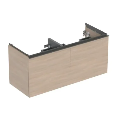 Geberit Acanto - izlietnes skapītis, 118x54x48 cm, 2 atvilktnes, ozols 503.007.JH.1