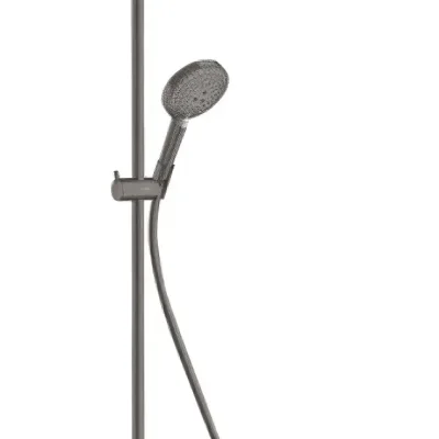 Hansgrohe Croma Select S - dušas kolonna Showerpipe 280 ar termostata maisītāju, melns hroms matēts 26890340