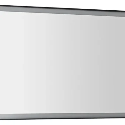 Sapho Sort LED - spogulis ar LED apgaismojumu, 100x70 cm, melns matēts ST100