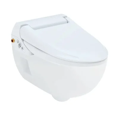 Geberit AquaClean - dušas WC 4000 ar WC sēdekli SoftClosing, Rimfree, alpu balts 146.135.11.1