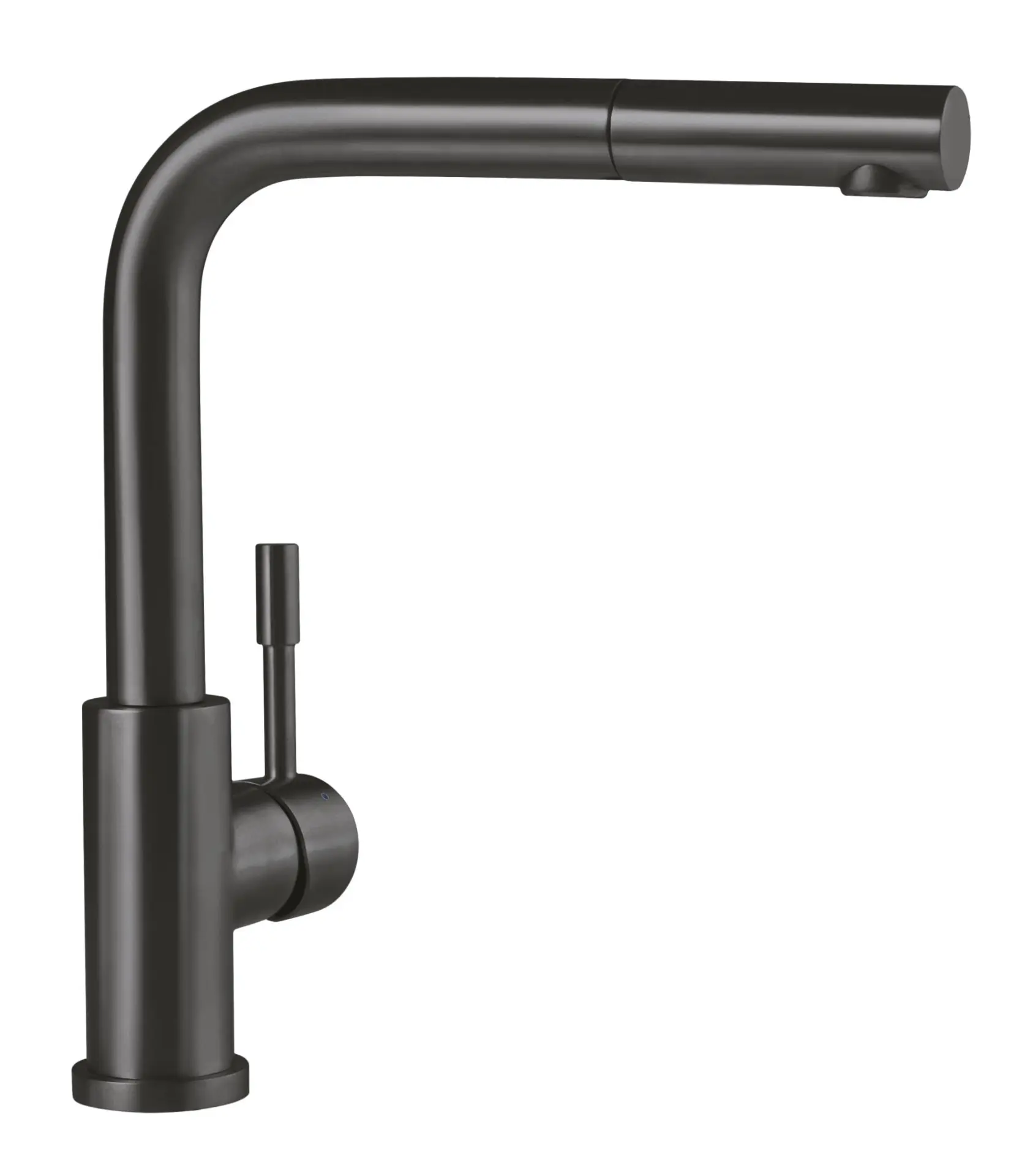 Villeroy & Boch Steel Shower - virtuves maisītājs ar izvelkamu izteku, antracīts 96970105
