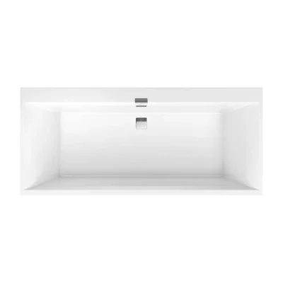 Villeroy & Boch Squaro Edge 12 - vanna 180x80x45 cm, Quaryl, balta UBQ180SQE2DV-01