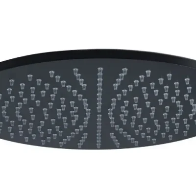 Paffoni Stick - galvas duša, diametrs: 30 cm, matēti melns ZSOF079NO