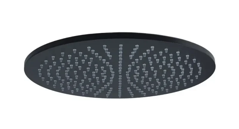Paffoni Stick - galvas duša, diametrs: 30 cm, matēti melns ZSOF079NO