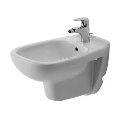 Duravit D-Code - piekaramā bidē, alpu balta 22571500002