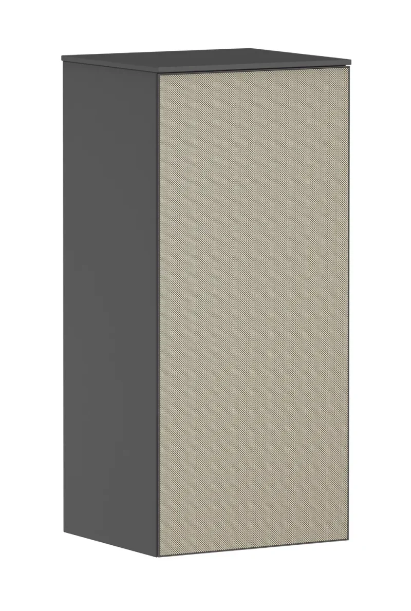 Hansgrohe Xevolos E - sānu skapis 41x89x36 cm, 1 durvis, eņģes labajā pusē, matēti pelēks/bronza 54217390