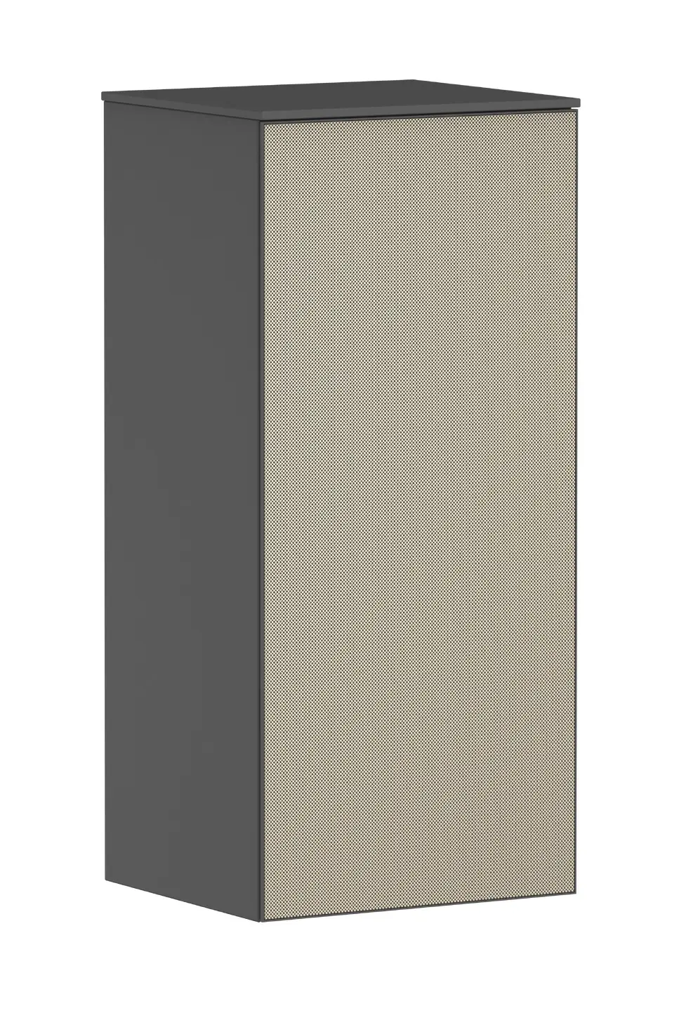 Hansgrohe Xevolos E - sānu skapis 41x89x36 cm, 1 durvis, eņģes labajā pusē, matēti pelēks/bronza 54217390