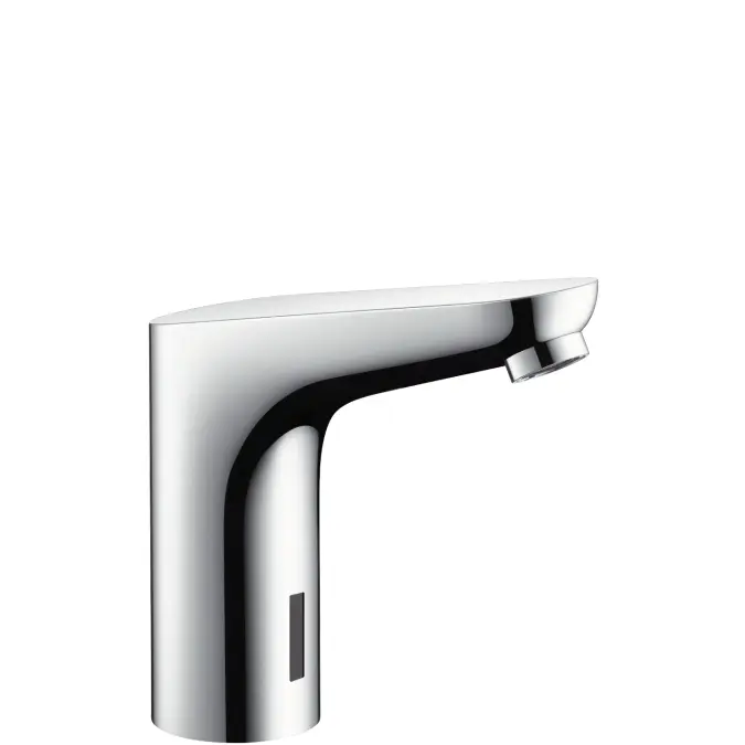 Hansgrohe Focus E2 - Elektroniska izlietnes maisītājs bez temperatūras regulēšanas, darbība ar bateriju, hroms 31172000