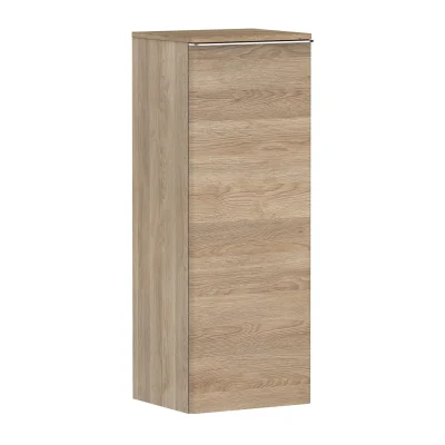 Hansgrohe Xelu Q - sānu skapis 40x107x35 cm, 1 durvis, eņģes labajā pusē, dabīgs ozols/hroms 54133000