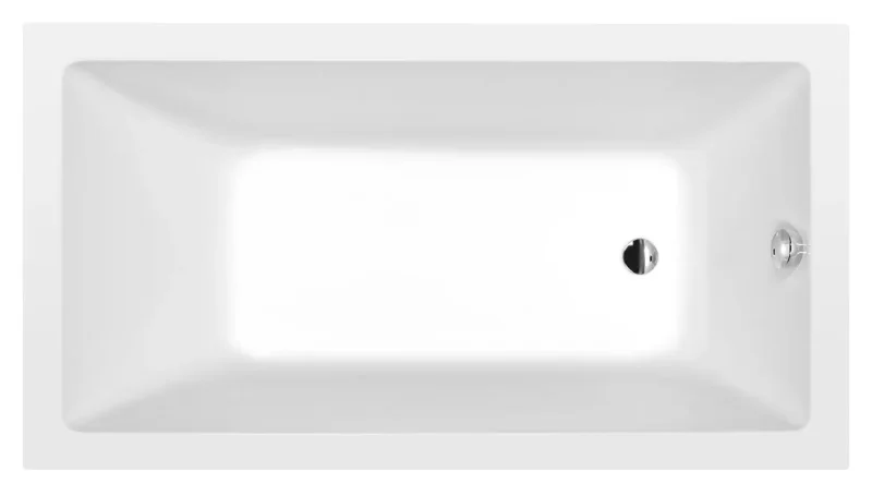 Polysan vannas - vanna 150x80 cm, balta matēta 71727.11