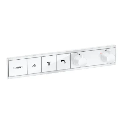 Hansgrohe RainSelect - zemapmetuma maisītājs 3 patērētājiem, balti matēts 15381700