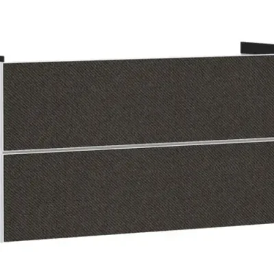 Hansgrohe Xevolos E - izlietnes skapītis, 118x58x48 cm, 2 atvilktnes, matēti balts/tekstils tumši pelēks 54184660