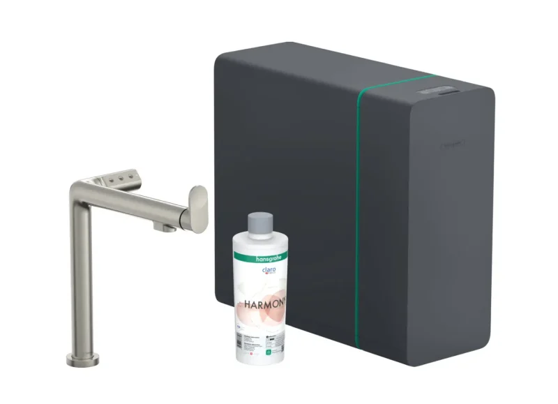 Hansgrohe Aqittura M91 - virtuves izlietnes maisītājs, SodaSystem, nerūsējošais tērauds 76837800