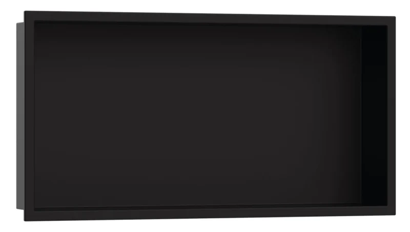 Hansgrohe XtraStoris Original - sienas niša ar rāmi, 30x60x10 cm, melns matēts 56064670