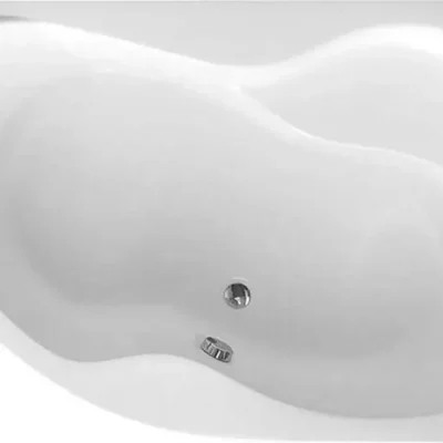 Aqualine vanna Cidlina, 148x105x45 cm, bez kājām, labā, balta G3619