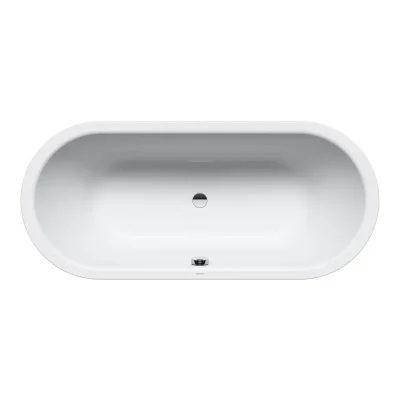 Kaldewei Ambiente - Classic Duo Oval 112, 160x70 cm, pērļu efekts, balta 291300013001