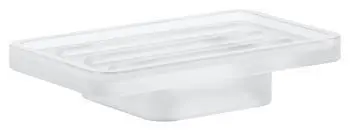 Grohe Selection Cube - ziepju trauks, daVinci Satin balts 40806000