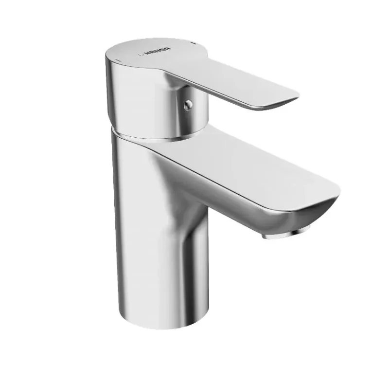 Hansa Ligna - izlietnes vienas sviras maisītājs ar noteces komplektu, hroms 06072203