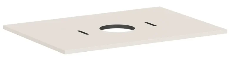 Hansgrohe Xilesa E - izlietnes plātne, 78x55 cm, izgriezums vidū, matēti bēša 54275780