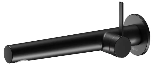 Keuco IXMO - izlietnes maisītājs - zemapmetuma, matēti melns 59516372101