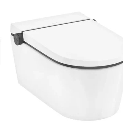 Hansgrohe LavaPura Element S - pie sienas montējams dušas WC komplekts AquaHelix Flush, SmartClean, HygieneEffect, balts 63021450