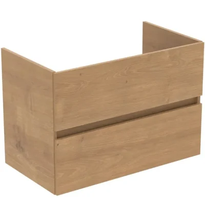 Ideal Standard Eurovit+ - izlietnes apakšskapītis, 55x80x44 cm, 2 atvilktnes, ozols R0263Y8