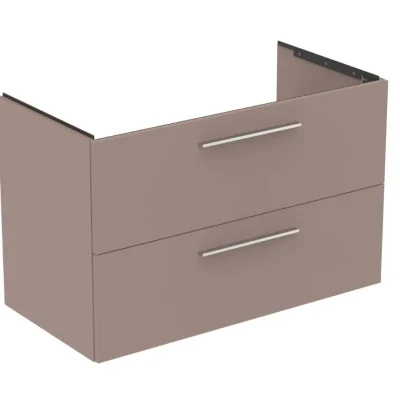 Ideal Standard i.Life B - izlietnes skapītis, 100x63x51 cm, 2 atvilktnes, labajā pusē, matēti bēšs T5585NH