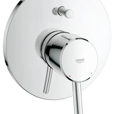 Grohe Concetto - zemapmetuma vannas maisītājs, hroms 19346001