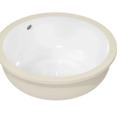 Hansgrohe Xuniva S - iebūvējama roku mazgāšanas izlietne, diametrs 35 cm, ar pārplūdi, SmartClean, balta 61046450