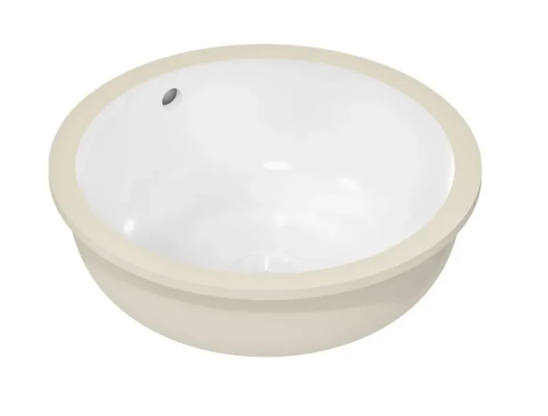 Hansgrohe Xuniva S - iebūvējama roku mazgāšanas izlietne, diametrs 35 cm, ar pārplūdi, SmartClean, balta 61046450