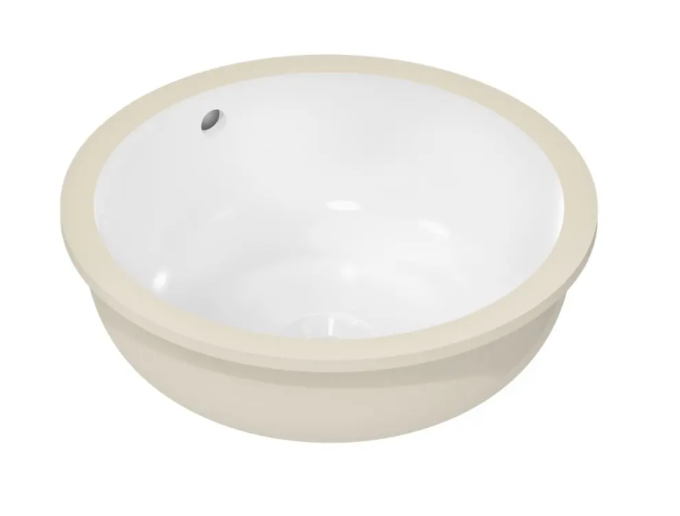 Hansgrohe Xuniva S - iebūvējama roku mazgāšanas izlietne, diametrs 35 cm, ar pārplūdi, SmartClean, balta 61046450