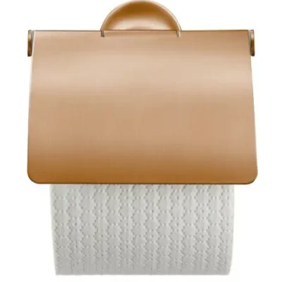Duravit Starck T - tualetes papīra turētājs ar vāku, birstēta bronza 0099400400